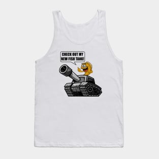 Fish Tank | Funny Fish Pun Gift Idea for Fishermen Tank Top